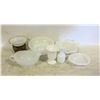 Image 1 : FLAT OF ASSORTED MILK GLASS
