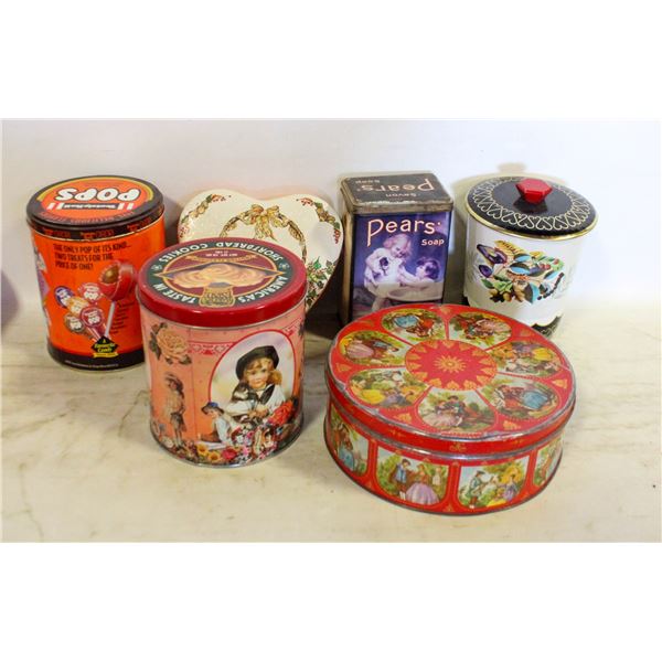 FLAT OF TINS