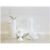 Image 1 : FLAT OF ASSORTED MILK GLASS