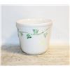 Image 1 : CERAMIC "IVY VINE" DECORATIVE POT 7" X 7.5"