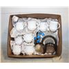Image 1 : ROYAL ALBERT CHINA CUPS + ASSORTED SERVINGWARE