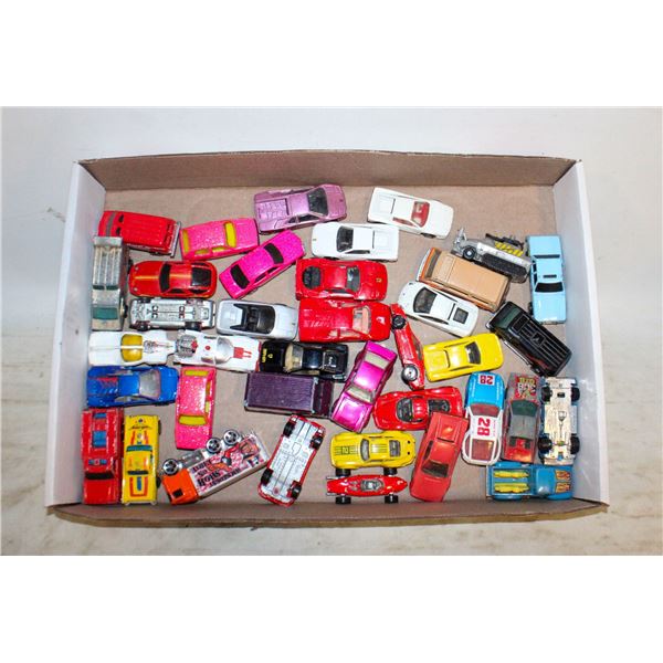 FLAT FULL OF COLLECTOR DIECAST CARS INCLUDES