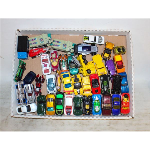 FLAT FULL OF COLLECTOR DIECAST CARS INCLUDES