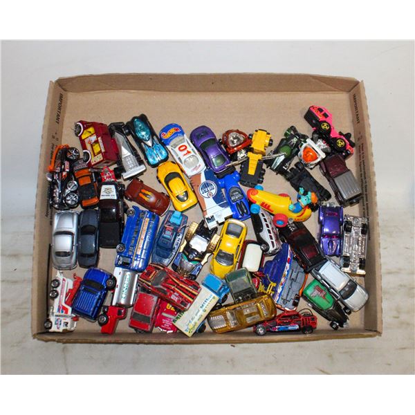 FLAT FULL OF COLLECTOR DIECAST CARS INCLUDES