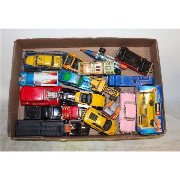 FLAT FULL OF COLLECTOR DIECAST CARS INCLUDES