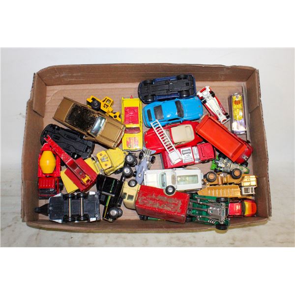 FLAT FULL OF COLLECTOR DIECAST CARS INCLUDES