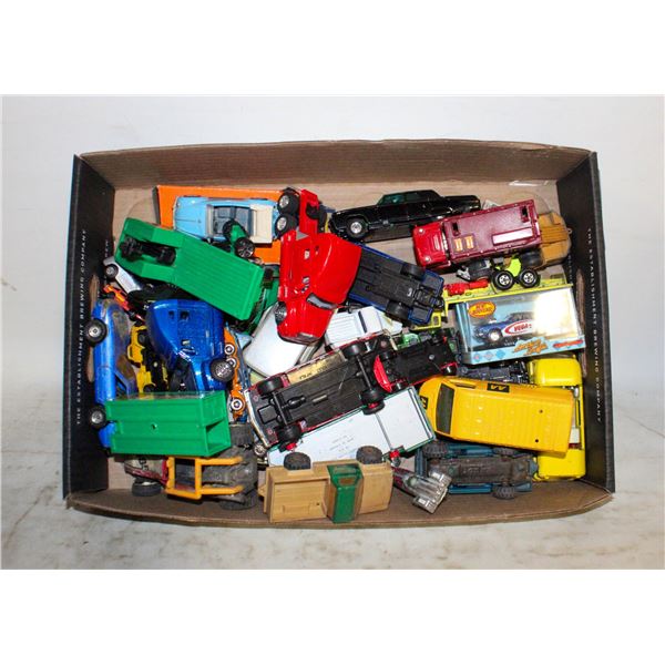 FLAT FULL OF COLLECTOR DIECAST CARS INCLUDES