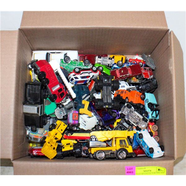 FLAT FULL OF COLLECTOR DIECAST CARS INCLUDES