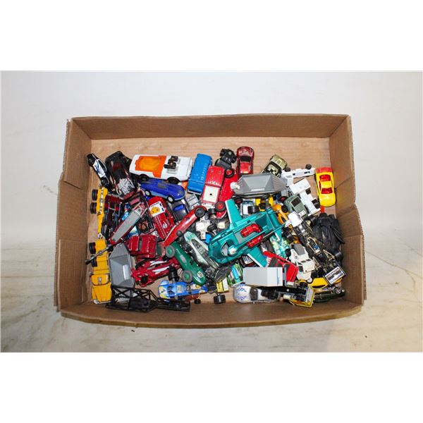 FLAT FULL OF COLLECTOR DIECAST CARS INCLUDES