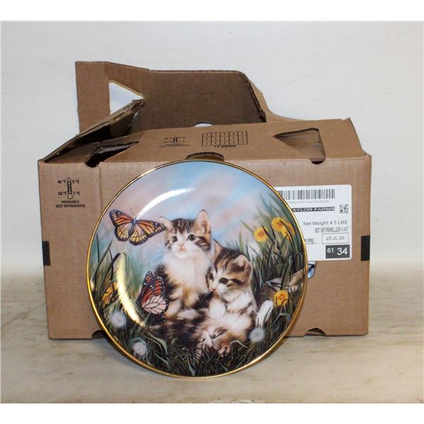 4 VINTAGE FRANKLIN MINT COLLECTOR PLATES