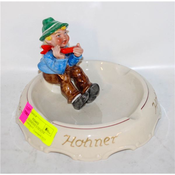 HOHNER HARMONICA DEALER DISPLAY ASHTRAY