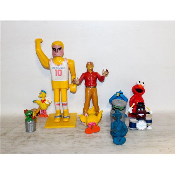 FLAT OF FIGURES (INCLUDING SUPERJOCK,