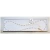 Image 1 : 44CT CRYSTAL NECKLACE 18"