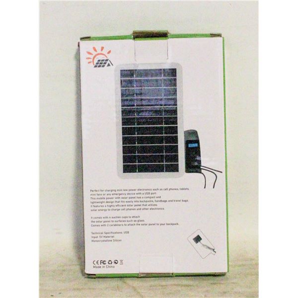 NEW OUTDOOR TRAVEL&CAMPING SOLAR PANEL POCKET SZ