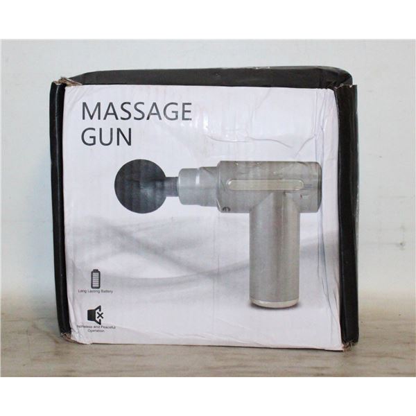 6PCS PORTABLE MASSAGE GUN SET WITH LED TOUCH