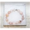 Image 1 : MORGANITE STRETCH BRACELET 8"