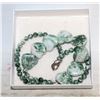 Image 1 : TREE AGATE HEART NECKLACE 18"