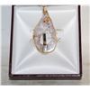 Image 1 : TOURMALINE AGATE NECKLACE 17"