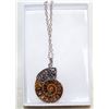 Image 1 : AMMONITE NECKLACE 18"