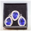 Image 1 : EARRINGS AND RING SET SZ8