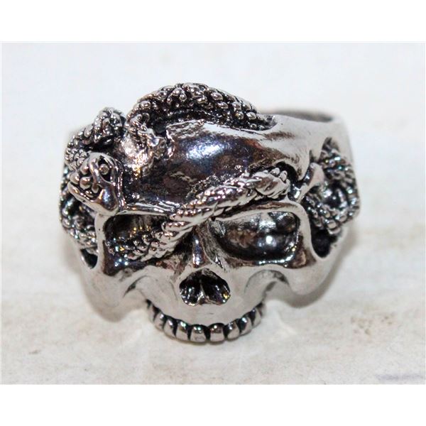 NEW COBRA SKULL RING SIZE 11