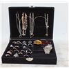 Image 1 : ESTATE JEWELRY BOX FULL OF JEWELRY