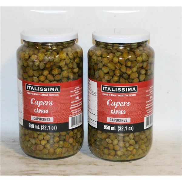 2 X 950 ML ITALISSIMA CAPERS BB APRIL 2026