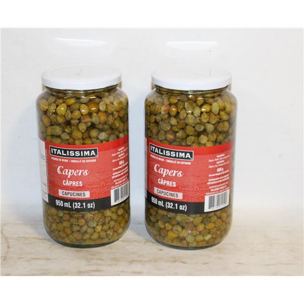 2 X 950 ML ITALISSIMA CAPERS BB APRIL 2026