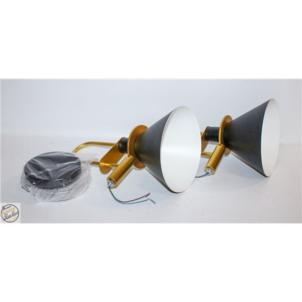 NEW SET OF 2 WALL SCONCES