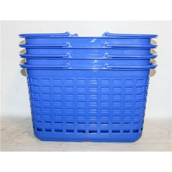 4 GROCERY BASKETS