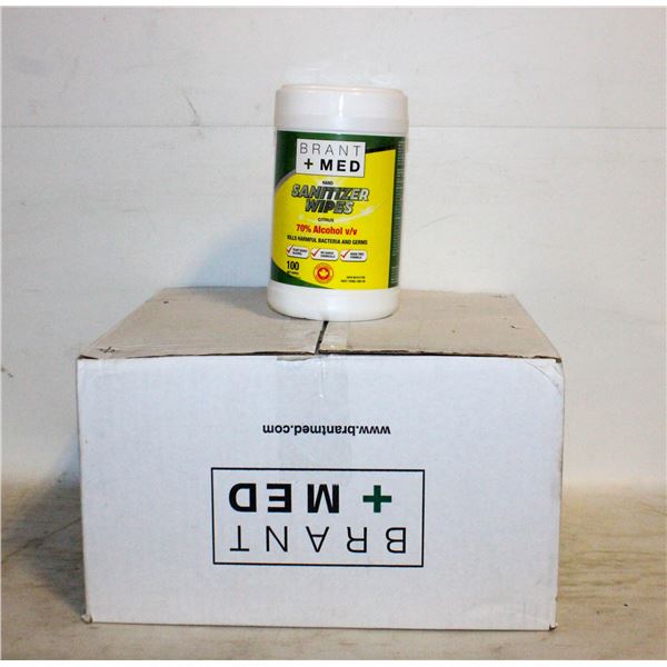 900 BRANT PLUS MED 70% SANITIZER WIPES