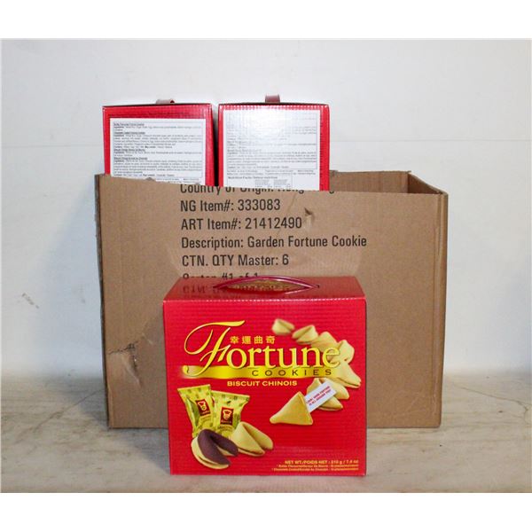 6 BOXES FORTUNE COOKIES