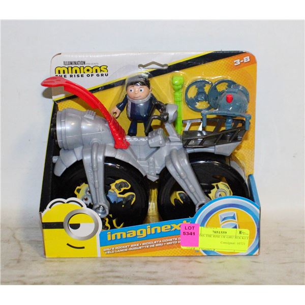 MINIONS THE RISE OF GRU ROCKET BIKE