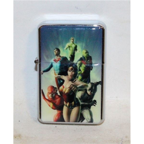 NEW ZIPPO STYLE JUSTICE LEAGUE LIGHTER