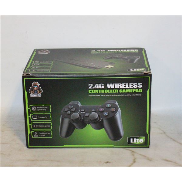 2.4G WIRELESS CONTROLLER GAMEPAD SYSTEM WITH 2