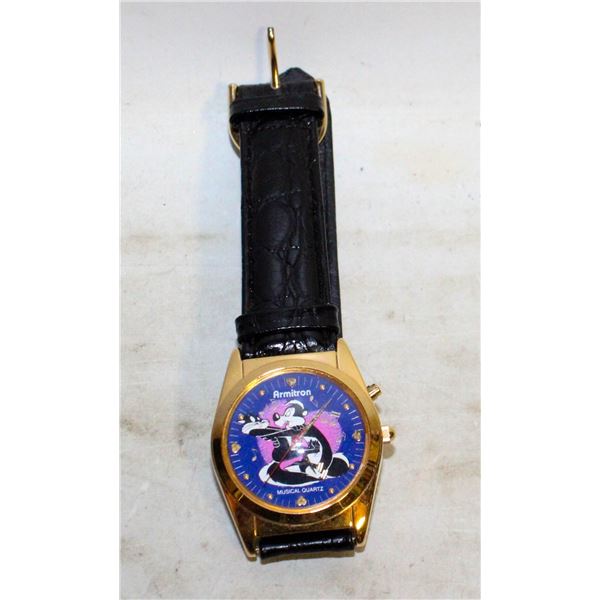 PEPE LE PU ARMITRON MEN'S WRISTWATCH WITH MUSICAL