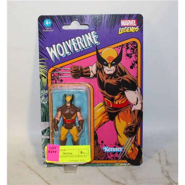MARVEL LEGENDS WOLVERINE BY KENNER