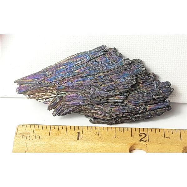 3) NATURAL RAINBOW TITANIUM MINERAL