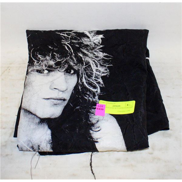 1980'S BON JOVI 4FT SATIN CONCERT