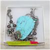 Image 1 : ESTATE TORQUISE & ABALONE JEWELRY