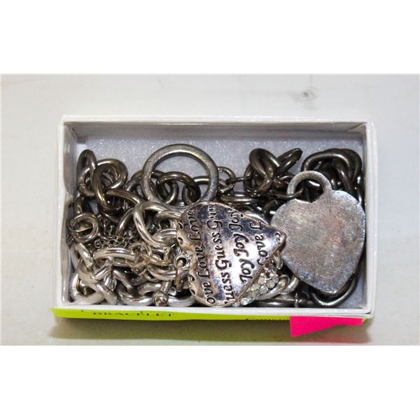 ESTATE HEART NECKLACES & BRACELET