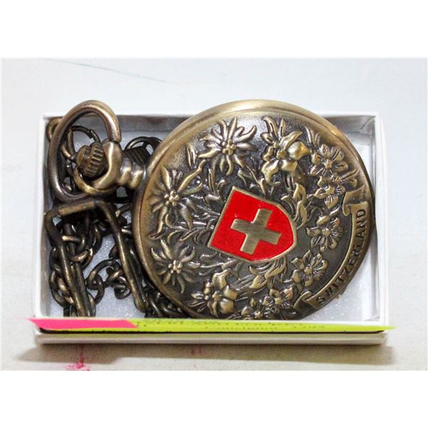 ESTATE SWITZERLAND POCKET WATCH WITH