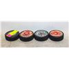 Image 1 : 4 NHL PUCKS