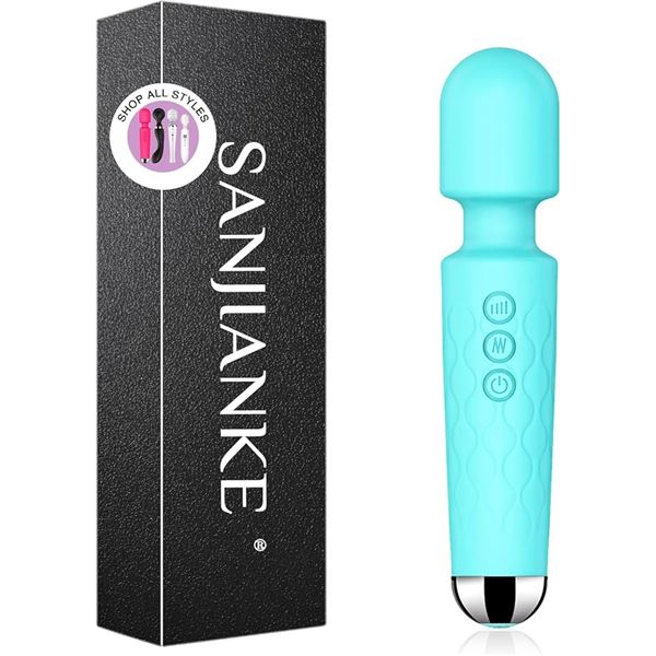 NEW WITH BOX POWERFUL VIBRATOR WAND GREENER