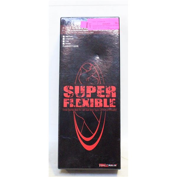 SUPER FLEXIBLE FEMALE SEAMLESS BODY ACTION FIGURE
