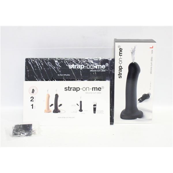 STRAP ON ME SILICONE CUM DILDO DISPLAY BOX