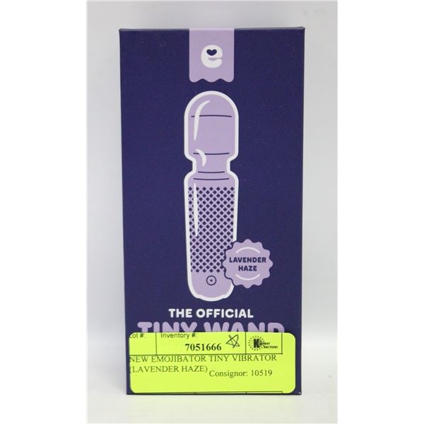 NEW EMOJIBATOR TINY VIBRATOR (LAVENDER HAZE)