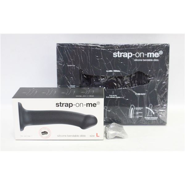 NEW STRAP ON ME SERIES SILICONE BENDABLE VIBRATOR