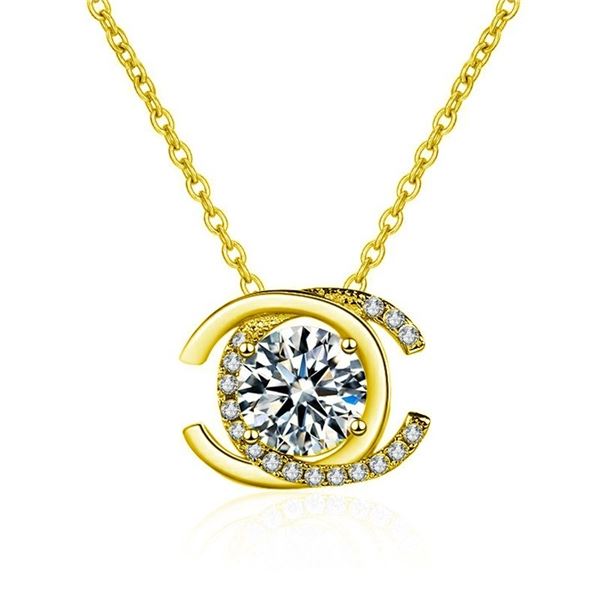 18KGP STAMPED 1 CT GRA CERTIFIED BRILLIANT CUT