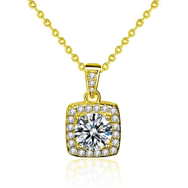 18KGP STAMPED 1 CT GRA CERTIFIED BRILLIANT CUT